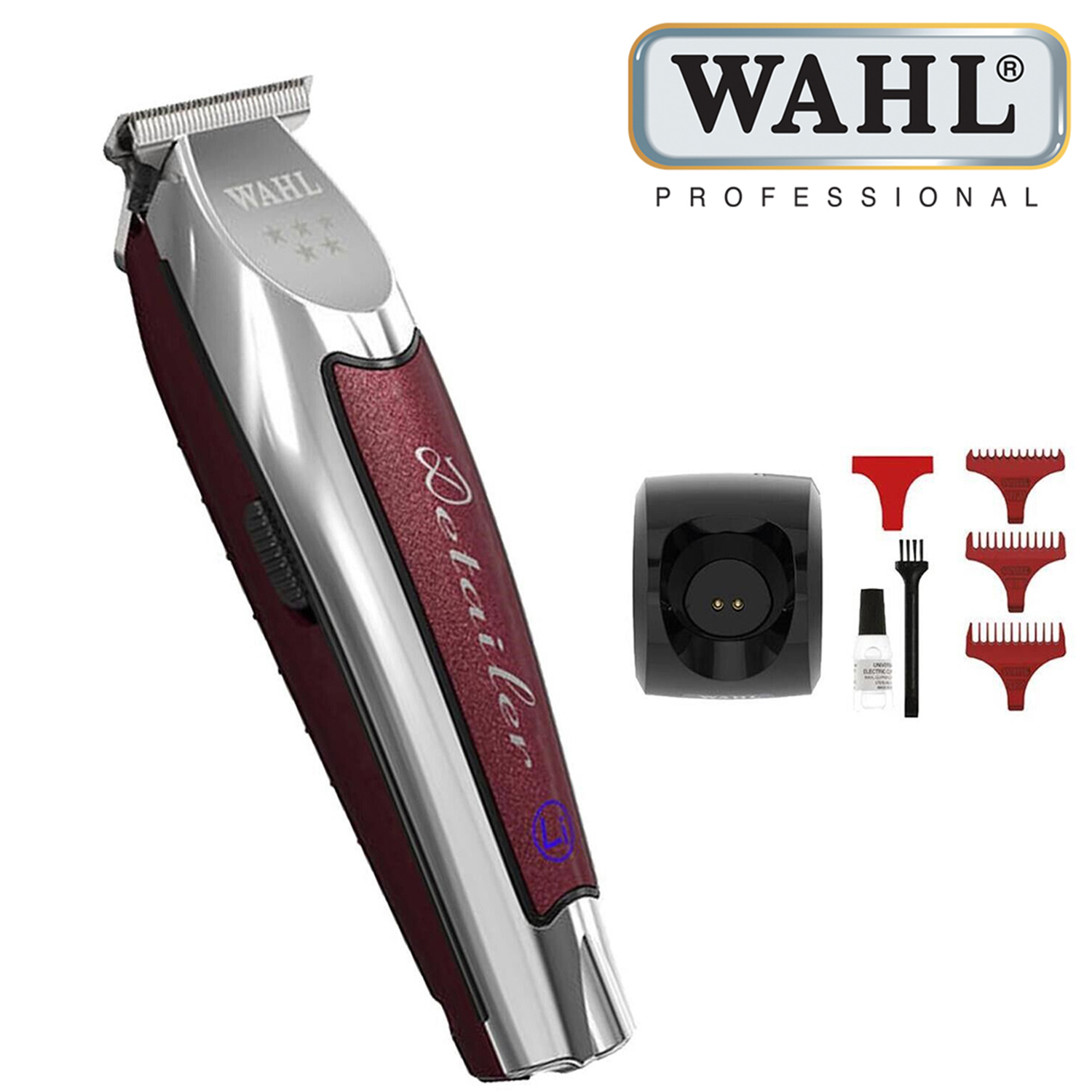 WAHL Cordless Detailer Li シルバー@7@㊹o3@Ⅲ@ Wahl Detailer Lithium Cordless Trimmer : Amazon.pl: Uroda